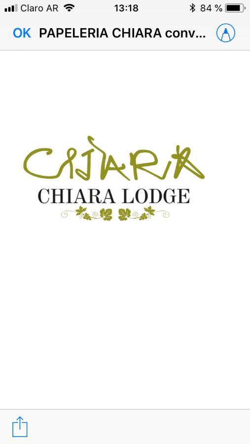Chiara Lodge Чакрас-де-Кория Экстерьер фото